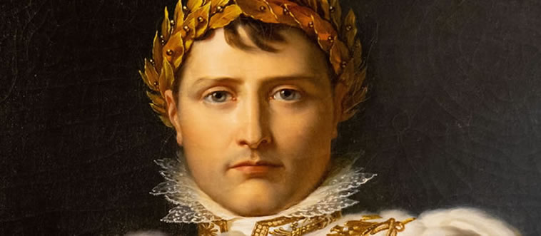 This legendary French ruler conquered Europe but ended up marooned on Elba, leaving behind a famous set of laws. Whose legacy is this?