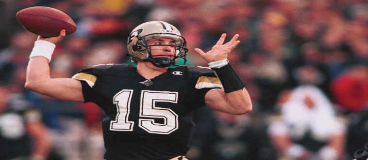 Let's serve up a classic: which legendary quarterback threw for more career passing yards than anyone else in NFL history?