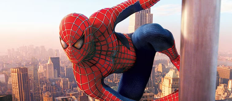 Let's kick things off with a classic taste of New York: which wall-crawling hero is represented here?