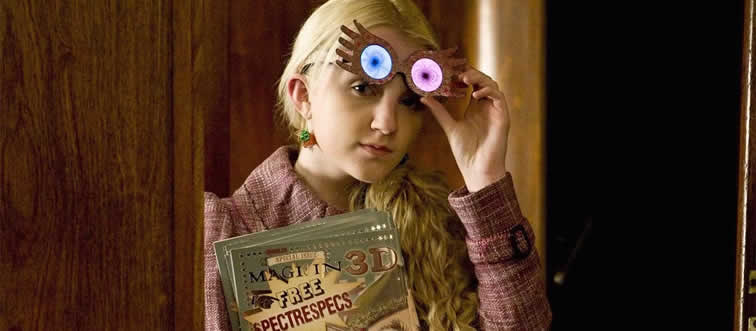Take a bite out of this cinematic introduction: in which specific magical movie does Harry first cross paths with the wonderfully quirky Luna Lovegood?