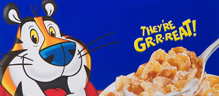 Pour a bowl of memory lane: which legendary breakfast cereal brand had us all roaring "They're G-r-r-reat!" during Saturday morning cartoon breaks?