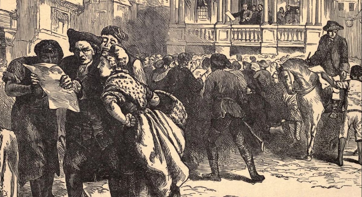 Let's kick things off with a classic conflict: in 1765, Parliament cooked up a new tax law to stir up revenue from the American colonies. What was this controversial recipe called?