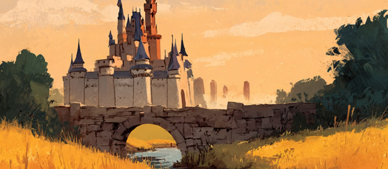 Imagine wandering right into a secret magical kingdom. What's your very first move upon arrival?