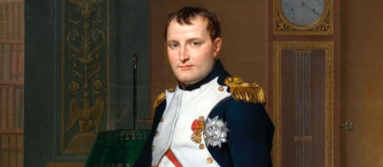 Serve up a name for this legendary leader who shaped the map of Europe.